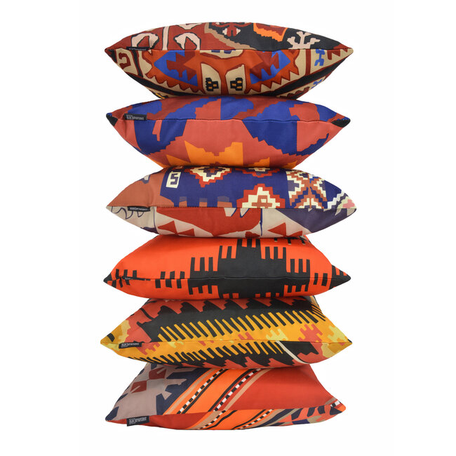 Sierkussen Kelim Print #1 - Outdoor | 45 x 45 cm | Katoen/Polyester