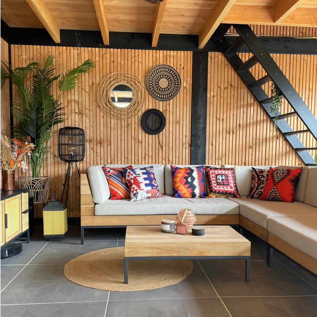 Sierkussen Kelim Print #3 - Outdoor | 45 x 45 cm | Katoen/Polyester