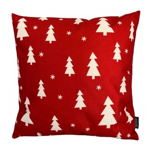 Sierkussen Kerstbomen | 45 x 45 cm | Katoen/Linnen