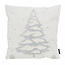 Sierkussen Kerstboom Zilver | 45 x 45 cm | Katoen/Polyester