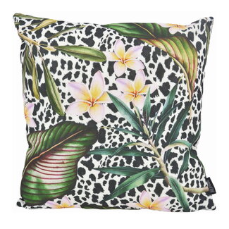 Gek op kussens! Sierkussen Leopard Leaf - Outdoor | 45 x 45 cm | Katoen/Polyester