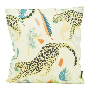 Sierkussen Luipaard Groen - Outdoor | 45 x 45 cm | Katoen/Polyester