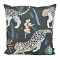 Sierkussen Luipaard Zwart - Outdoor | 45 x 45 cm | Katoen/Polyester