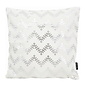 Sierkussen Lulu Silver / White | 45 x 45 cm | Katoen