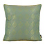 NOVÉE Sierkussen Luxury Checker Green | 45 x 45 cm | Jacquard / Polyester