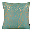 NOVÉE Sierkussen Luxury Marble Green | 45 x 45 cm | Jacquard / Polyester
