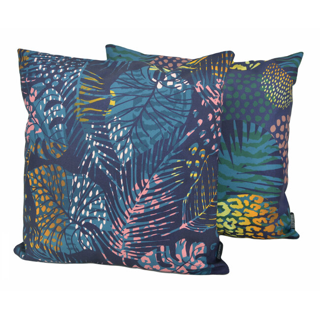 Sierkussen Malika Leopard #1 - Outdoor | 45 x 45 cm | Katoen/Polyester