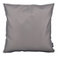 NOVÉE Sierkussen Metallic Matte Metal | 45 x 45 cm | PU Leder
