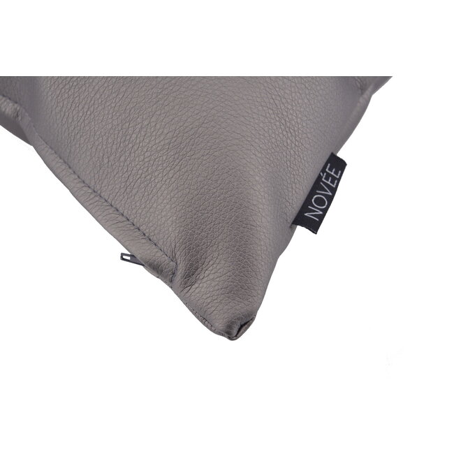 Sierkussen Metallic Matte Metal | 45 x 45 cm | PU Leder
