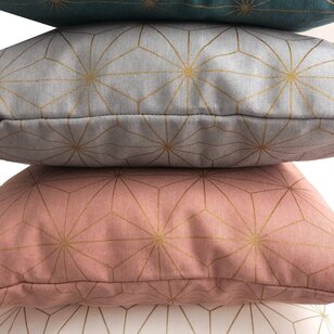 Sierkussen Nadal White/Gold | 45 x 45 cm | Katoen/Polyester
