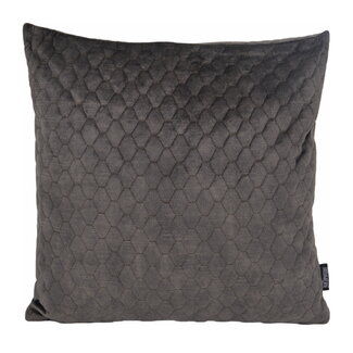 Gek op kussens! Sierkussen Nera Velvet Darkgrey | 45 x 45 cm | Polyester