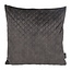 Gek op kussens! Sierkussen Nera Velvet Darkgrey | 45 x 45 cm | Polyester