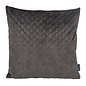 Sierkussen Nera Velvet Darkgrey | 45 x 45 cm | Polyester