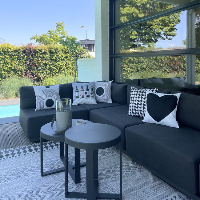 Sierkussen Nore Circle - Outdoor | 45 x 45 cm | Katoen/Polyester