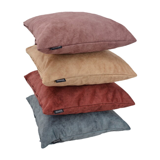 Sierkussen Olivia Camel | 45 x 45 cm | Polyester