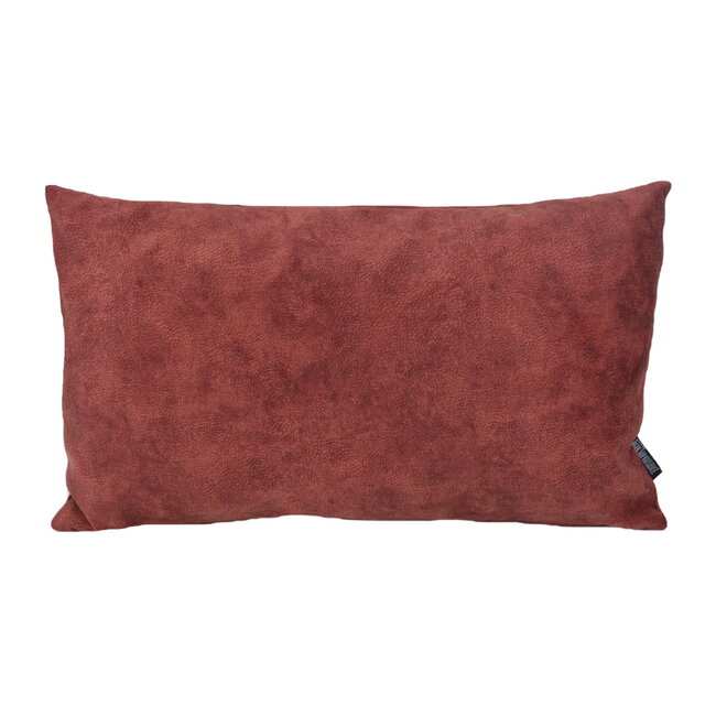 Sierkussen Olivia Donkerrood Long | 30 x 50 cm | Polyester