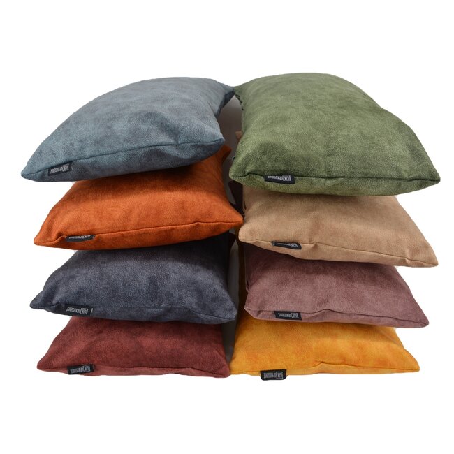 Sierkussen Olivia Grijs Long | 30 x 50 cm | Polyester