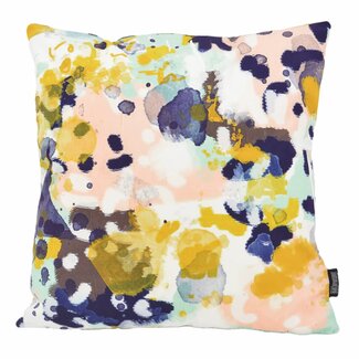 Gek op kussens! Sierkussen Paint Splatters #1 | 45 x 45 cm | Katoen/Polyester