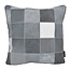 Sierkussen Patchwork #3 | 45 x 45 cm | PU Leder