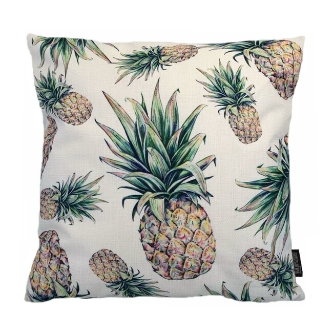 Sierkussen Pineapples | 45 x 45 cm | Katoen/Linnen