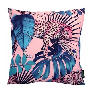 Gek op kussens! Sierkussen Pink Leopard | 45 x 45 cm | Katoen/Polyester