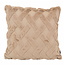 Sierkussen Pluche Fur Beige | 45 x 45 cm | Polyester