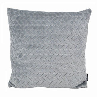 NOVÉE Sierkussen Pluche Grey | 45 x 45 cm | Polyester