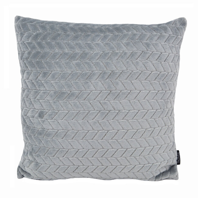 Sierkussen Pluche Grey | 45 x 45 cm | Polyester