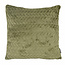 Sierkussen Pluche Olive | 45 x 45 cm | Polyester