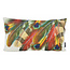 Gek op kussens! Sierkussen Red/Yellow Peacock - Outdoor | 30 x 50 cm | Katoen/Polyester