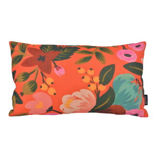 Gek op kussens! Sierkussen Retro Flower Roxie | 30 x 50 cm | Katoen/Linnen