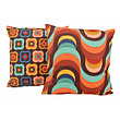 Sierkussen Retro Style #4 | 45 x 45 cm | Katoen/Polyester