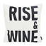 Sierkussen Rise & Wine - Outdoor | 45 x 45 cm | Katoen/Polyester