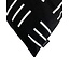 Sierkussen Senza Black/White #1 | 45 x 45 cm | Katoen/Polyester