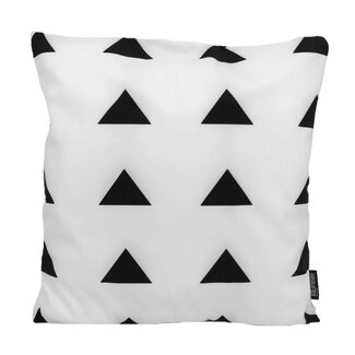 Gek op kussens! Sierkussen Senza Black/White #3 | 45 x 45 cm | Katoen/Polyester