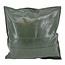 Sierkussen Shiny Leather Donkergroen | 45 x 45 cm | PU Leder