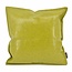 Gek op kussens! Sierkussen Shiny Leather Groen | 45 x 45 cm | PU Leder