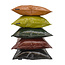 Sierkussen Shiny Leather Groen | 45 x 45 cm | PU Leder