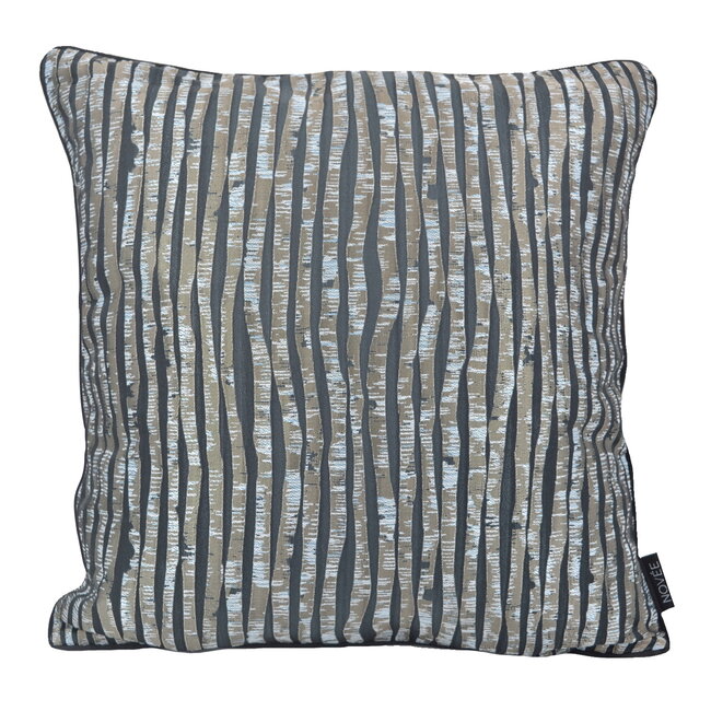 Sierkussen Silver Lines | 45 x 45 cm | Jacquard/Polyester