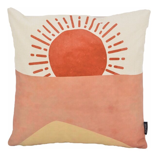 Sierkussen Sunset | 45 x 45 cm | Katoen/Linnen