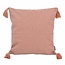 Sierkussen Tassle Washed Pink | 45 x 45 cm | Katoen