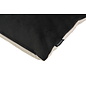 Sierkussen Velvet 2 Tone - Black / Cream | 45 x 45 cm | Velvet/Polyester