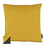 Sierkussen Velvet 2 Tone - Yellow / Black | 45 x 45 cm | Velvet/Polyester