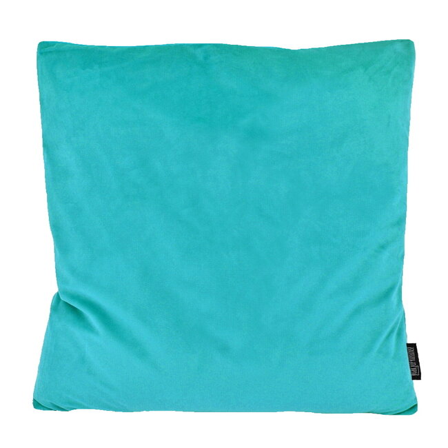 Sierkussen Velvet Aqua Blauw | 45 x 45 cm | Velvet/Polyester