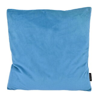 Gek op kussens! Sierkussen Velvet Baby Blauw | 45 x 45 cm | Velvet/Polyester