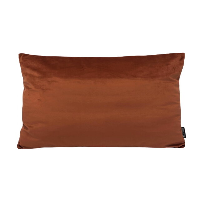 Sierkussen Velvet Cognac Bruin Long | 30 x 50 cm | Velvet/Polyester