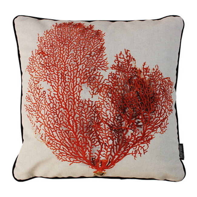 Sierkussen Velvet Coral | 45 x 45 cm | Velvet/Polyester