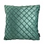 Sierkussen Velvet Cross Groen | 45 x 45 cm | Velvet/Polyester