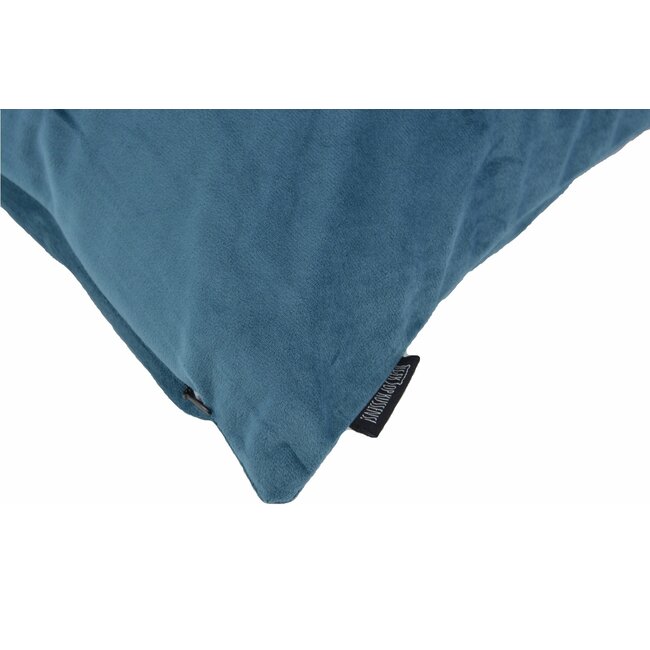 Sierkussen Velvet Denim Blauw | 45 x 45 cm | Velvet/Polyester