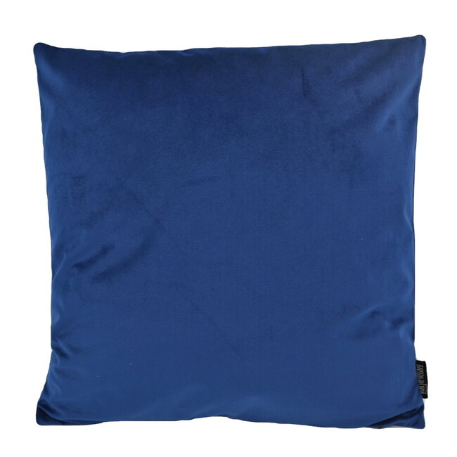 Sierkussen Velvet Donkerblauw | 45 x 45 cm | Velvet/Polyester